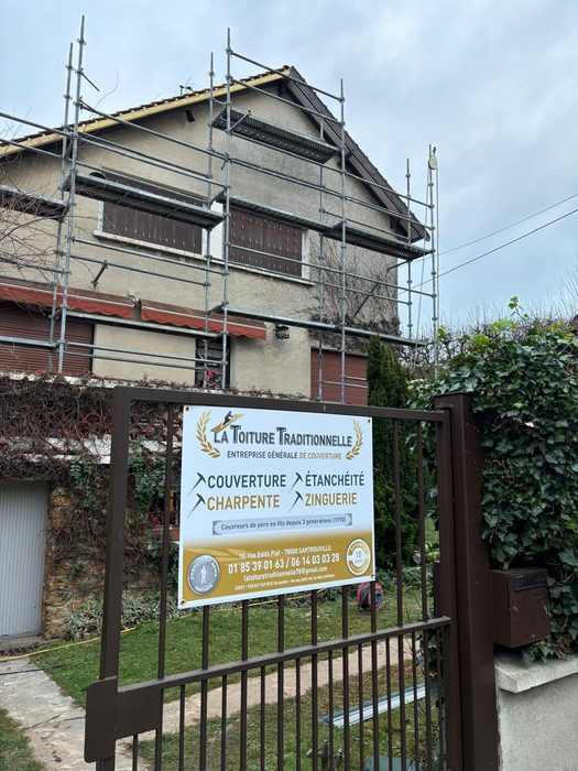 Réalisation toiture 16 - La Toiture Traditionnelle dans les Yvelines (78)