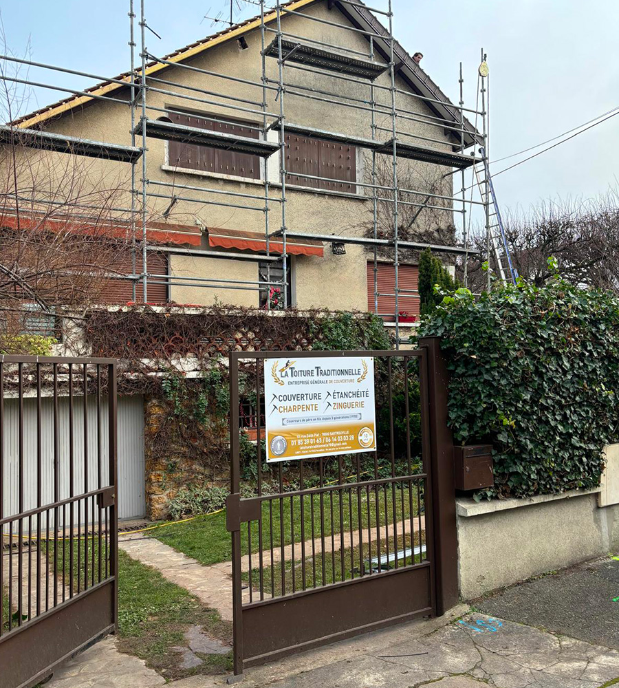 Travaux de couverture dans les Yvelines (78)